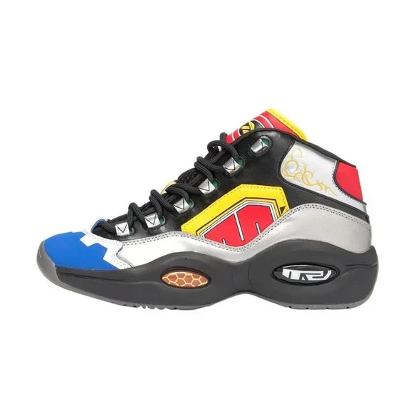 Reebok Power Rangers Question Mid Megazord Men's Basketball Shoes GY0590 Iverson - Picture 3 of 15